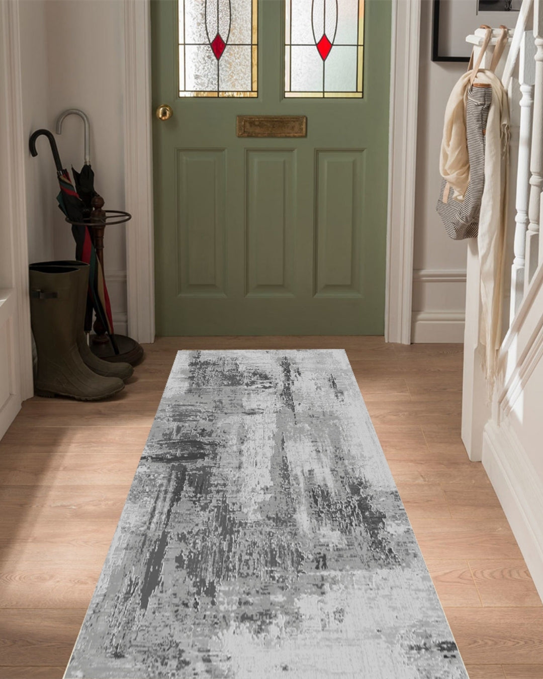 Karartma Desen Özel Süngerli Yüzey Kaymaz Taban Yolluk / Halı 2
 