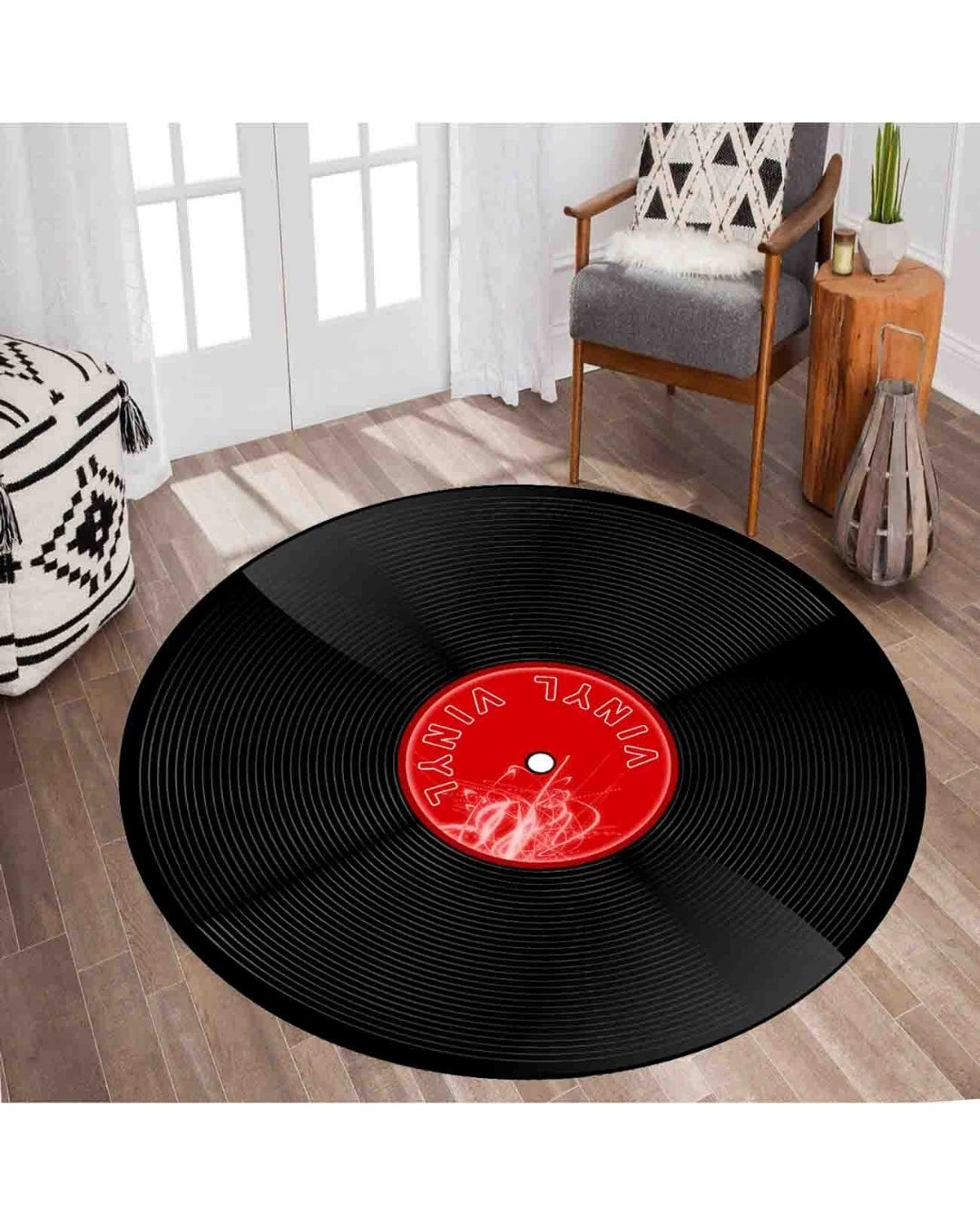 Gerçek Kırmızı Taş Plak Şeklinde Kaymaz Taban Dijital Baskı Yıkanabilir Halı